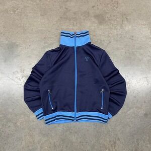 TNA Navy and Light Blue Track Jacket